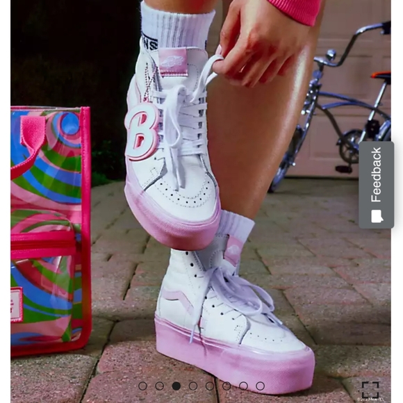 VANS X BARBIE SK8-HI TAPERED STACKFORM SHOE - Picture 2 of 3